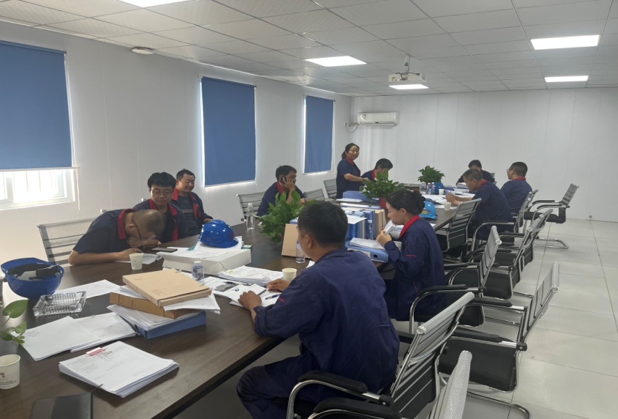 公司開(kāi)展年度質(zhì)量、環(huán)境、職業(yè)健康安全管理體系內(nèi)審工作