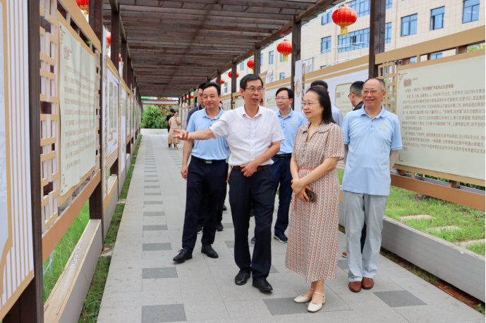 引江濟淮集團紀委書記陶育紅一行到訪銅冠建安